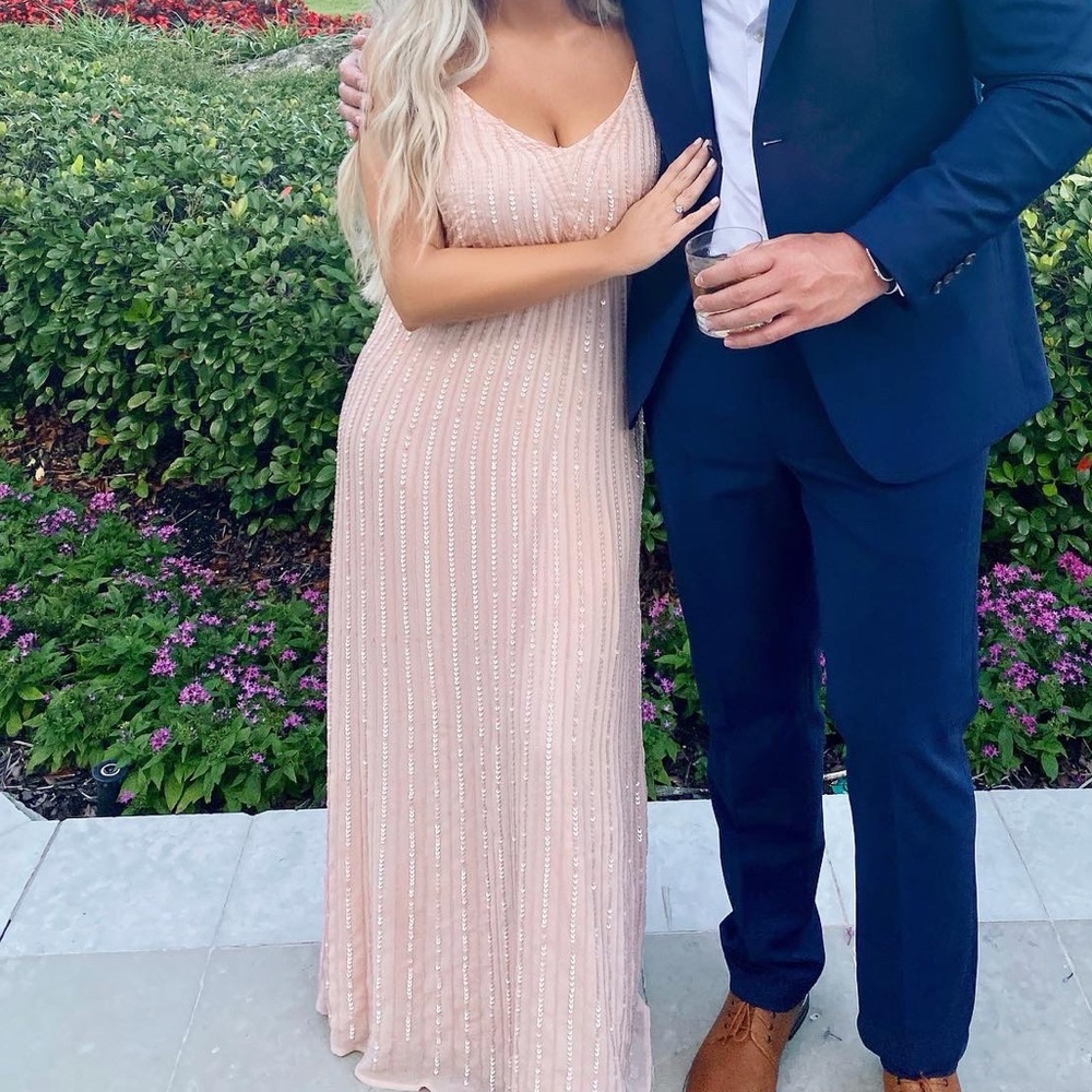 Show me your mumu Victoria maxi dress beaded